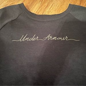 Under Armor Sweater Size 1X with cute back